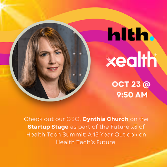 Xealth Chief Strategy Officer Cynthia Church Speaking at HLTH 2024